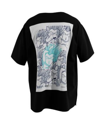 T-shirt Noir AR 2Street-Studio x Urban Arts Magazine - "Ghost KAMIKAZE" par Iyaba