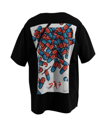 T-shirt Noir AR 2Street-Studio x Urban Arts Magazine - "The Capsules" par Monsieur Lebleu