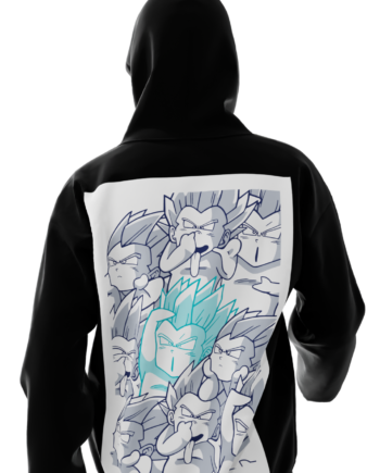 Hoodie Noir AR 2Street-Studio x Urban Arts Magazine - "Ghost KAMIKAZE" par Iyaba